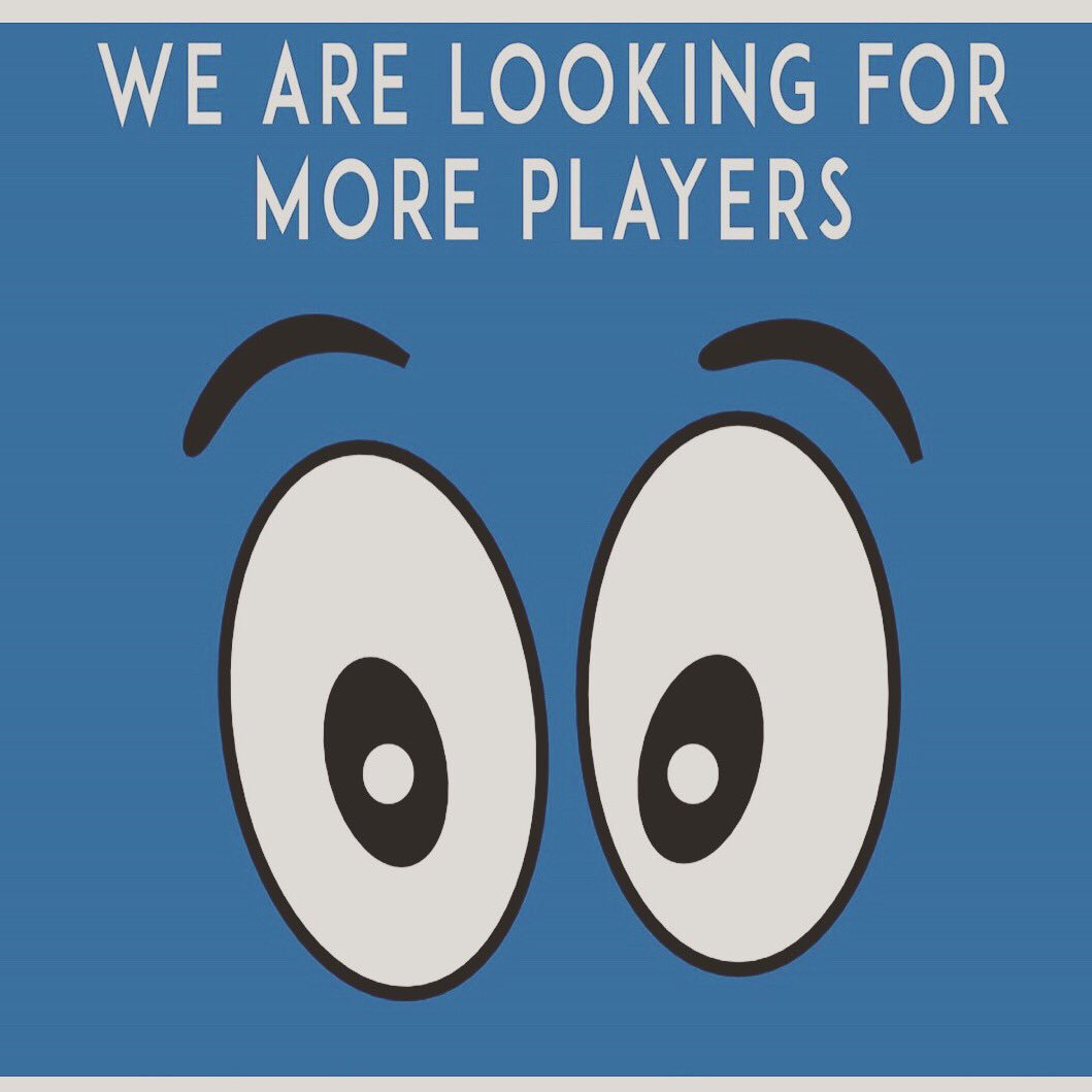 *** Call out for one of our teams ***  One of our Men’s teams are needing some extra players now the suns out! Anyone wanting to be part of the men’s tournament get in touch! 👍🏼