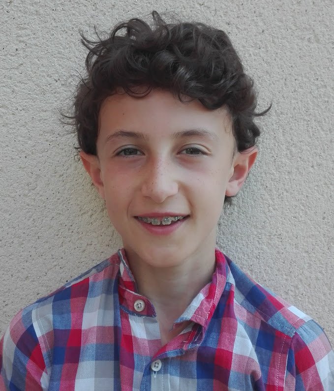 La belleza y la alegría se juntan y se desparraman contagiando cuando Sascha esta cerca...