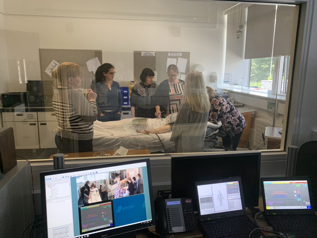 laura78reid's tweet photo. #collaboration  on the @NHSGrampian Tracheostomy Workshop today between @NHSG_PEFs and @RGUNandM Lecturers #safepractice #tracheostomysafetyproject @lwilson6516 @hoggleanne https://t.co/ZAp9YCsW8v