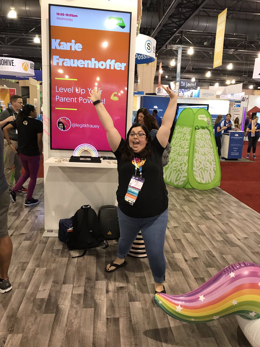 Here at #iste with <a href="/legitkfrauey/">Karie</a> She's ready to present. <a href="/seastmswsfcs/">Southeast MS - WSFCS</a> <a href="/wsfcs/">WS/FC Schools</a>