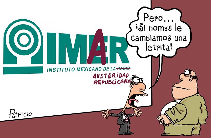 Patriciomonero's tweet photo. #IMER_SOS ¿Por qué tanto escándalo? https://t.co/woYSMbgafq