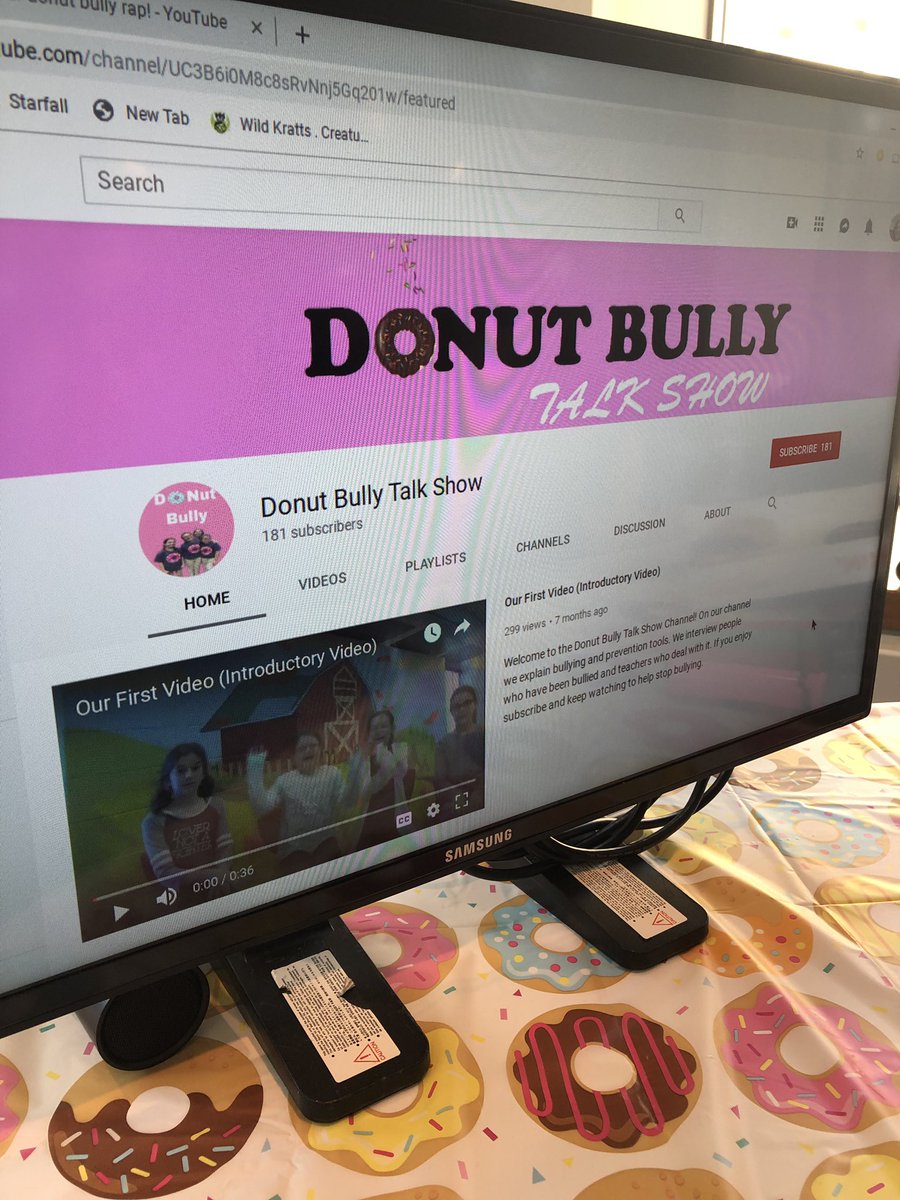 If you love donuts or if you hate bullying, you should really subscribe to the Donut Bully Talk Show on YouTube! @iste <a href="/MasonCoSchools/">Mason County Schools Highlights</a> <a href="/STLPKentucky/">STLP Kentucky</a> #ISTE19 #STLP19