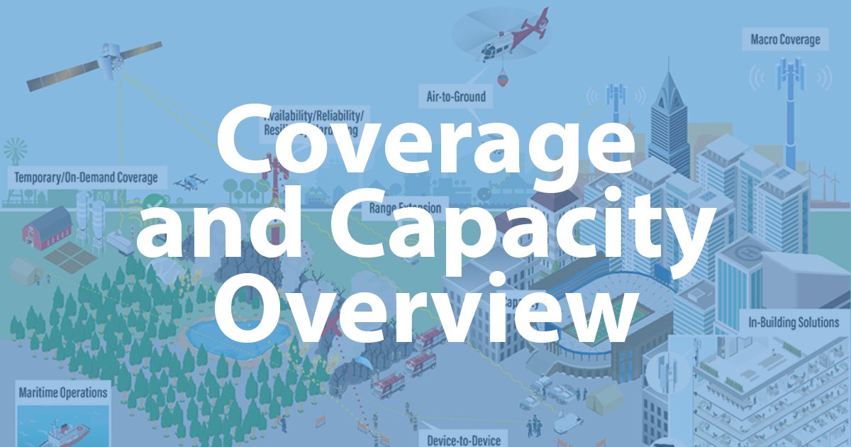 FirstNetGov's tweet photo. The Coverage and Capacity domain within the #FirstNetAuthority Roadmap will focus on ensuring the network is available when and where public safety needs it. #FirstNetBoard https://t.co/g47kLL3Ibj