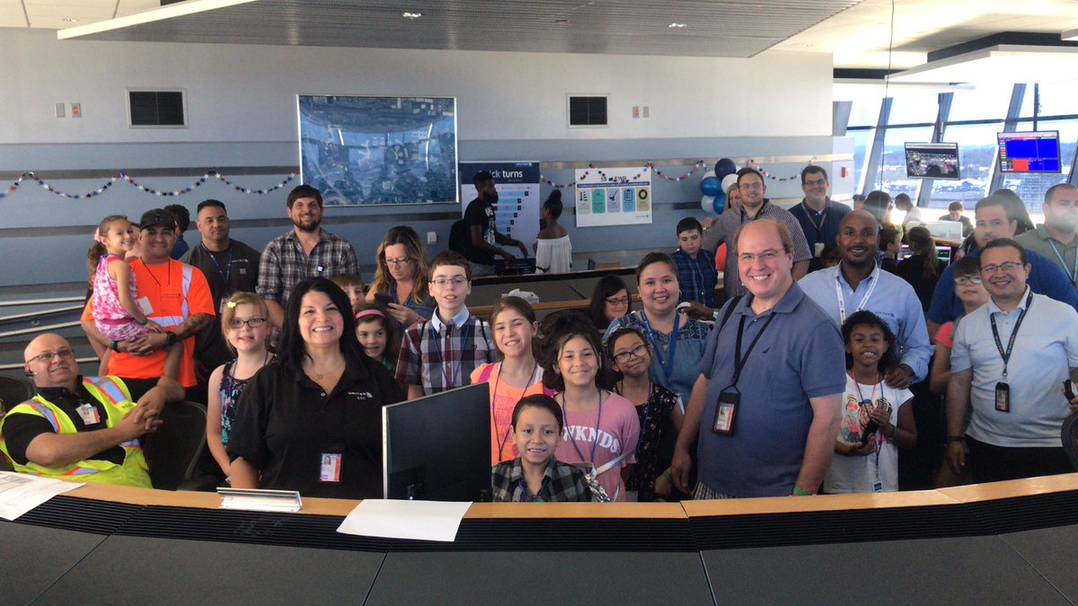 Bring Your Child to Work Day in the SOC #EWRProud @weareunited