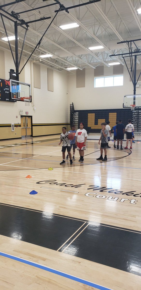 WGMBB's tweet photo. Day 2 Future Hornets Basketball Camp https://t.co/KrorcqmR0i