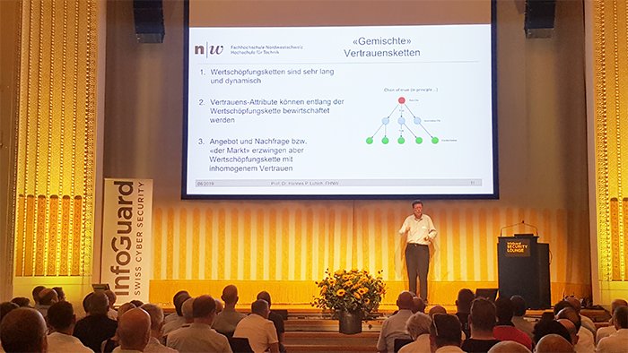 InfoGuardAG's tweet photo. Der 2. Teil unserer #InfoGuard #SecurityLounge startet mit dem Keynote von Prof. Dr. Hannes P. Lubich. Er wagt einen Blick in die Kristallkugel und berichtet von der «Informationssicherheit 2029 mit alten Bekannten und neuen Gegnern». https://t.co/SlN0VHbFqZ