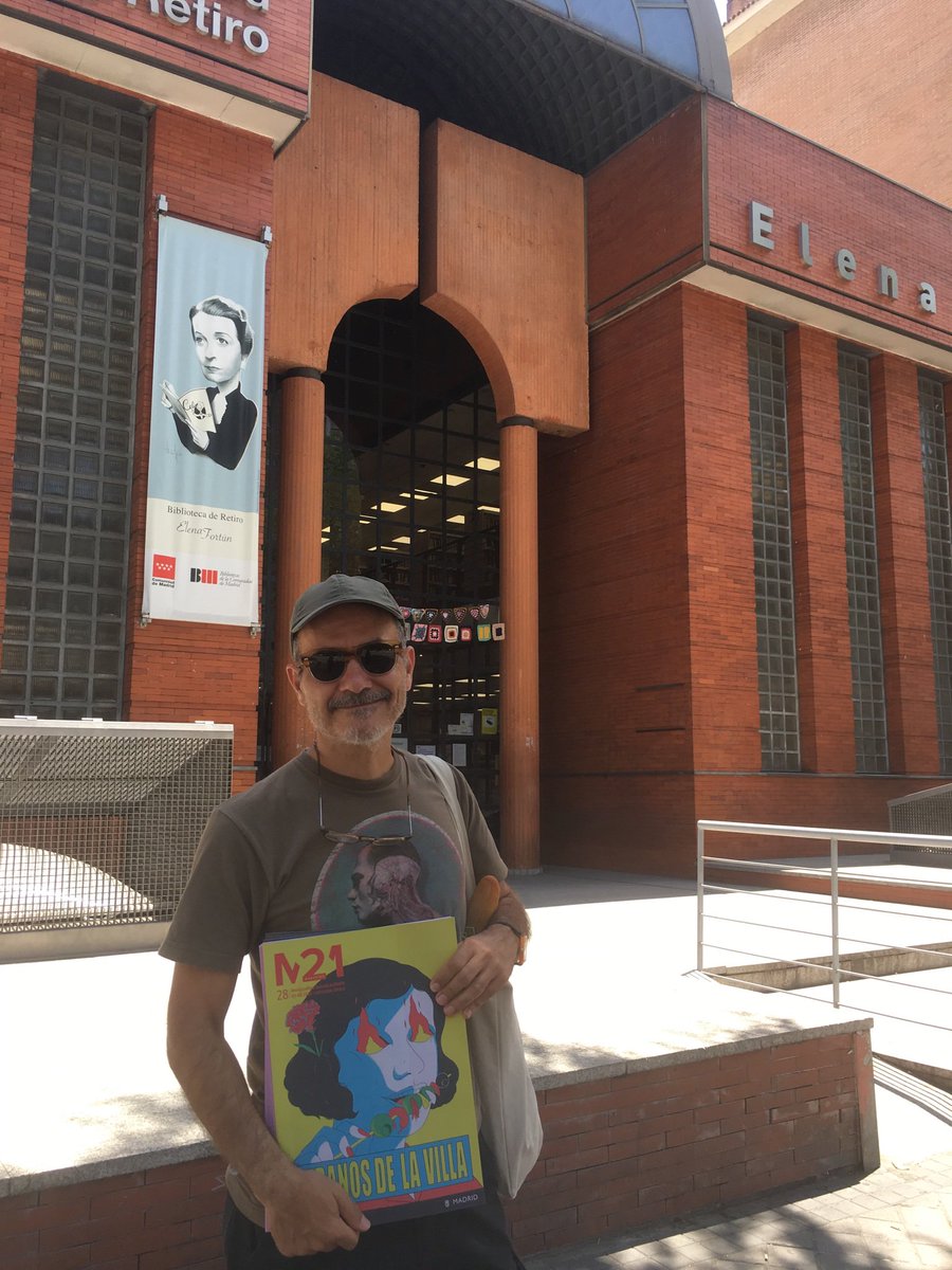 FVicente_Illust's tweet photo. @clara_vignolo @_ElRetiro @M21Magazine Ya ha llegado a la biblioteca pública Elena Fortun @LibrosCMadrid el nº28 de la revista M21 @M21Magazine #SorteoM21Magazine #M21Magazine #fernandovicente https://t.co/lT5OkWMr12