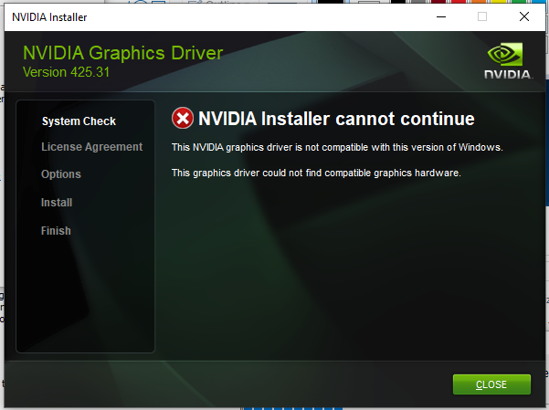 rada_kasep's tweet photo. why my nvidia geforce 820m driver can't install to that windows version? @nvidia @NVIDIAGeForce #NVIDIA #NVIDIAGeForce #NVIDIAGeForce820m https://t.co/YK7NZcuwVd