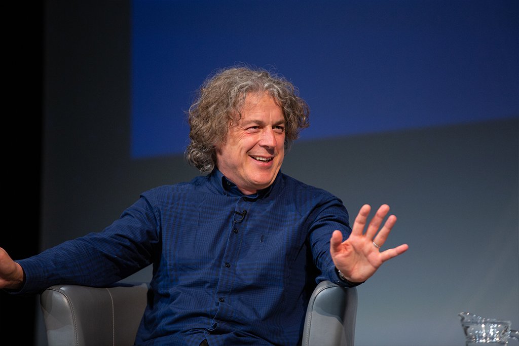 A big thank you to <a href="/alandavies1/">Alan Davies</a> for being part of our In Conversation series with <a href="/gavinesler/">Gavin Esler</a> last night and thank you to everyone who came to watch!