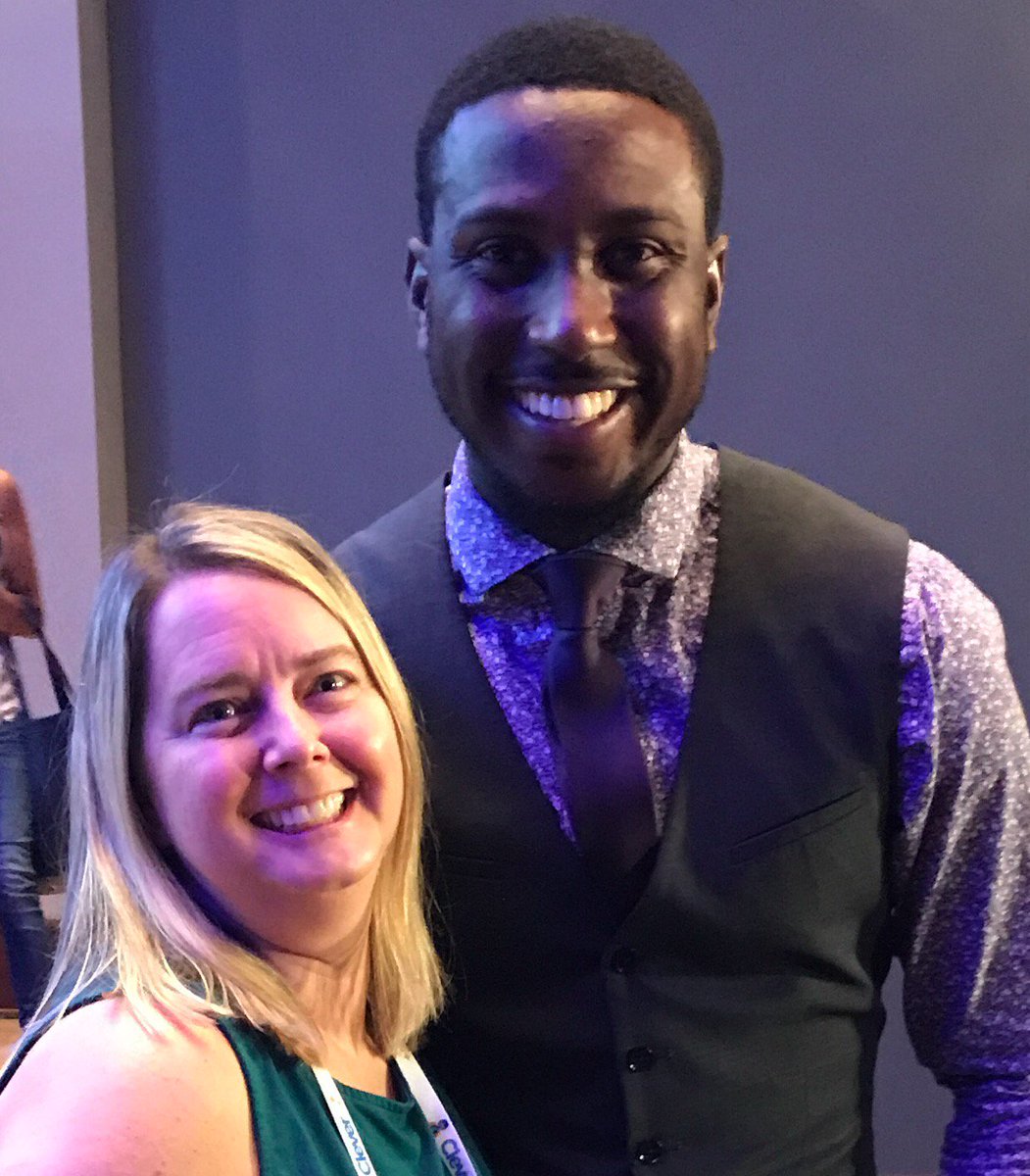RCMcLean's tweet photo. Was great to hear and meet @MichaelBonner today at #ISTE19 #understandwhy https://t.co/ZcfSyfsLcg