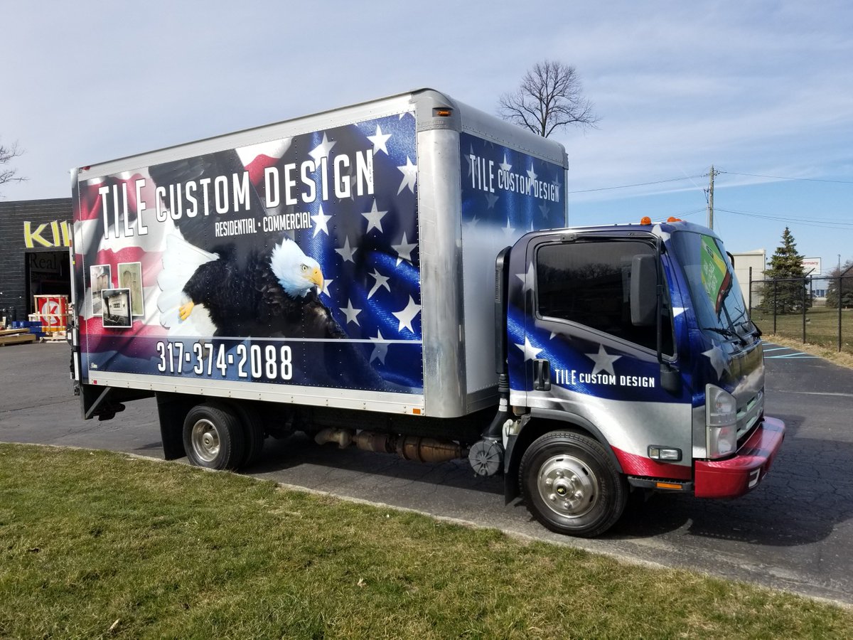 #CustomDesign, #boxtrucks, #rollingbillboards