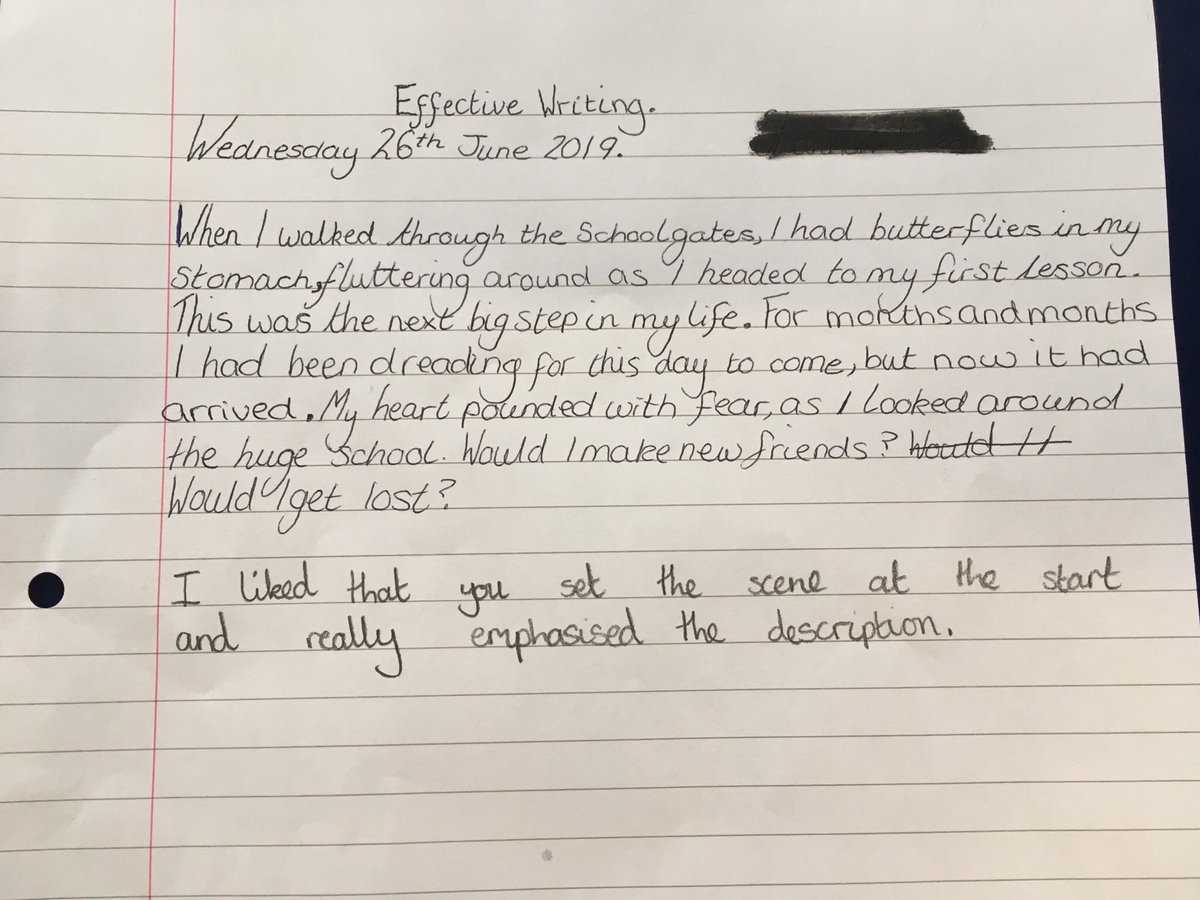 KingsmeadENG_'s tweet photo. We were impressed with the writing from Year 6 students in their brief English taster session. We are looking forward to seeing more of this next year #iamkingsmead #innovative https://t.co/iWSahiy00D