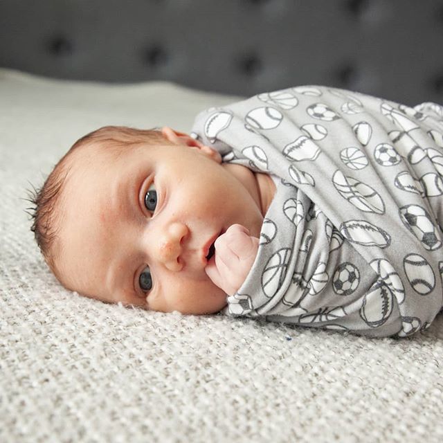 He's always wide awake!