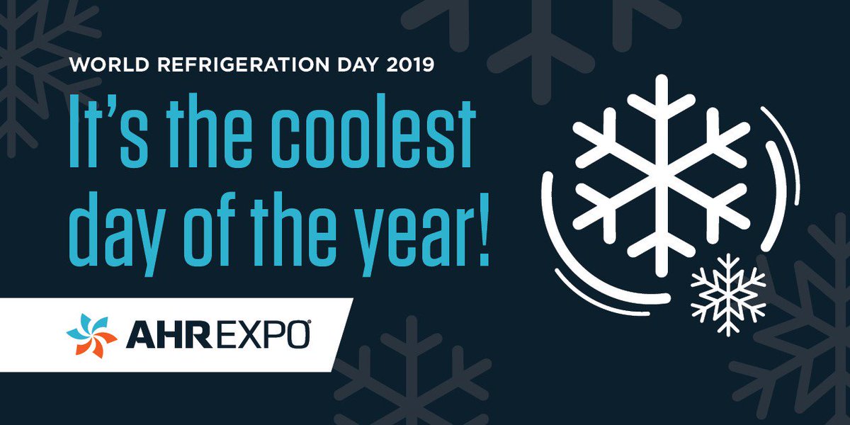 Happy first ever #WorldRefrigerationDay! Dubbed “the coolest day of the year,” the annual celebration aims to raise awareness and understanding of the significant contributions #refrigeration, #airconditioning and #heatpumps make to the global landscape.