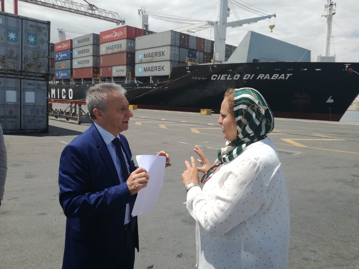 portcastello's tweet image. @portcastello
y el puerto de Casablanca inician un acuerdo de cooperación. #portcastello #portofspain #puertosdelestado #PortdeCastello #puertodecastelló #Grao #comunidadvalenciana #Castello #puerto #massmedia #import #export #casablanca #shippingworldwide #shipping