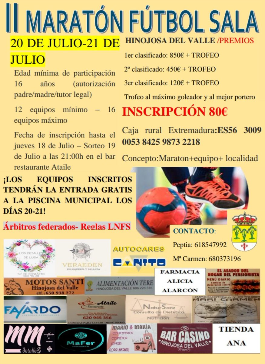 Maratón_hinojosa tweet media
