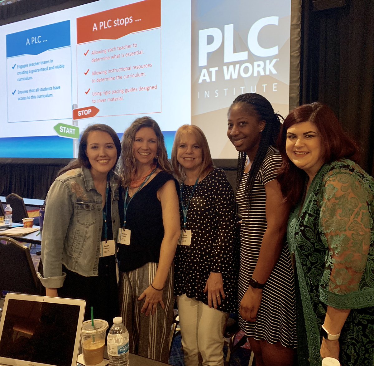 A PLC is not a noun or a verb- it’s a process! Solution Tree PLC at Work Conference with the CMS North crew!