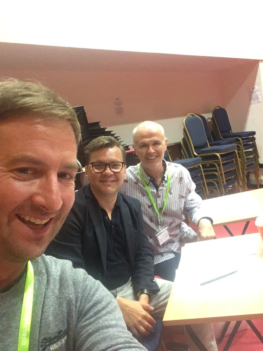 The formidable panel of the <a href="/DublinBrassWeek/">Dublin Brass Week</a> trumpet screened audition class!!! 🎺