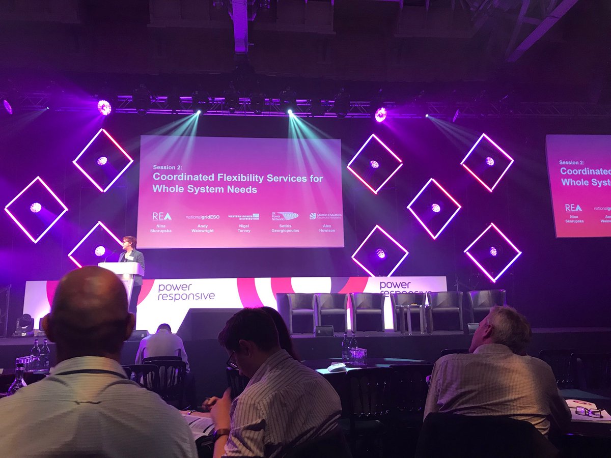 neso_energy's tweet photo. ‘Flexibility is the new cornerstone of the grid - and how do we best work with this new cornerstone’? ⁦@NinaSkorupska⁩ ⁦@REAssociation⁩ #PowerResponsive https://t.co/1xvICiDIU7