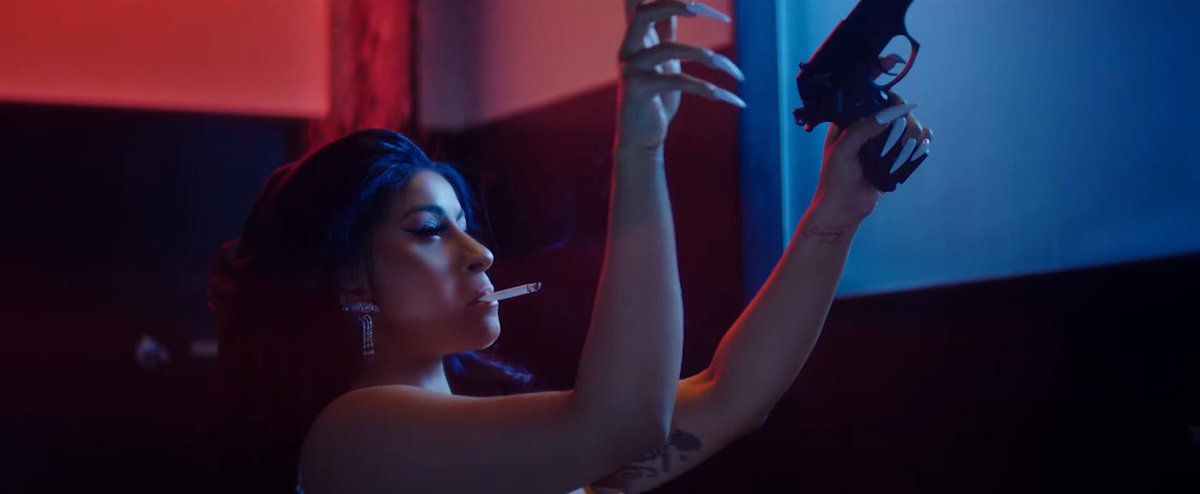 PopCrave's tweet photo. .@iamcardib goes on a killing spree in the fiery music video for “Press.”

Watch: https://t.co/4dUeCl3uaQ https://t.co/fkkCtHRtNh