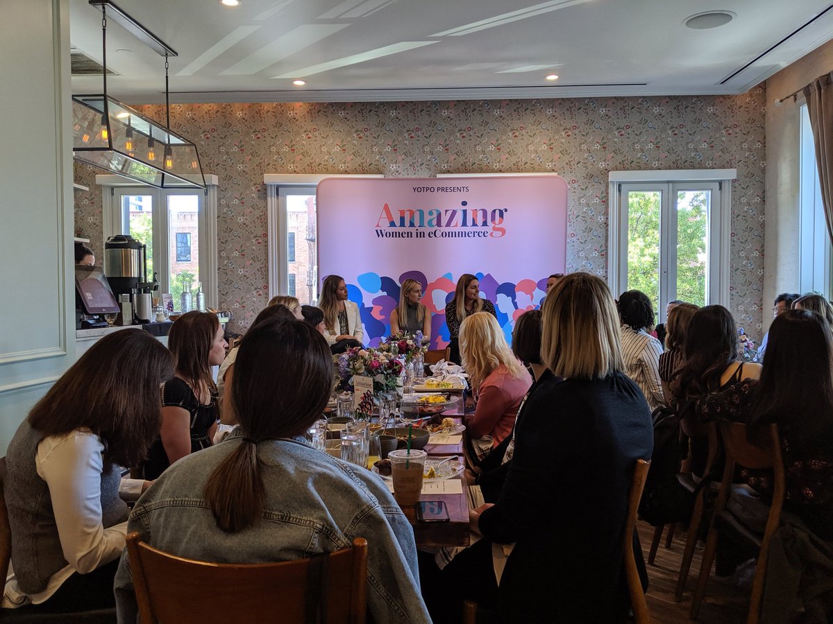 Great panelists at the <a href="/Yotpo/">Yotpo</a> Amazing Women in eCommerce breakfast!  <a href="/magento/">Magento</a> <a href="/GorillaCommerce/">Gorilla Group</a> #IRCE2019