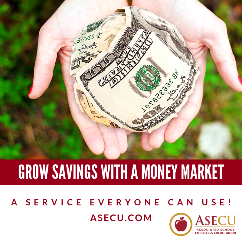 ASECU's tweet photo. Grow your savings with a Money Market account. Learn more https://t.co/kEyilbYTcf #ASECU #AServiceEveryoneCanUse #CreditUnions #MoneyMarket https://t.co/7z1CCCvcdn