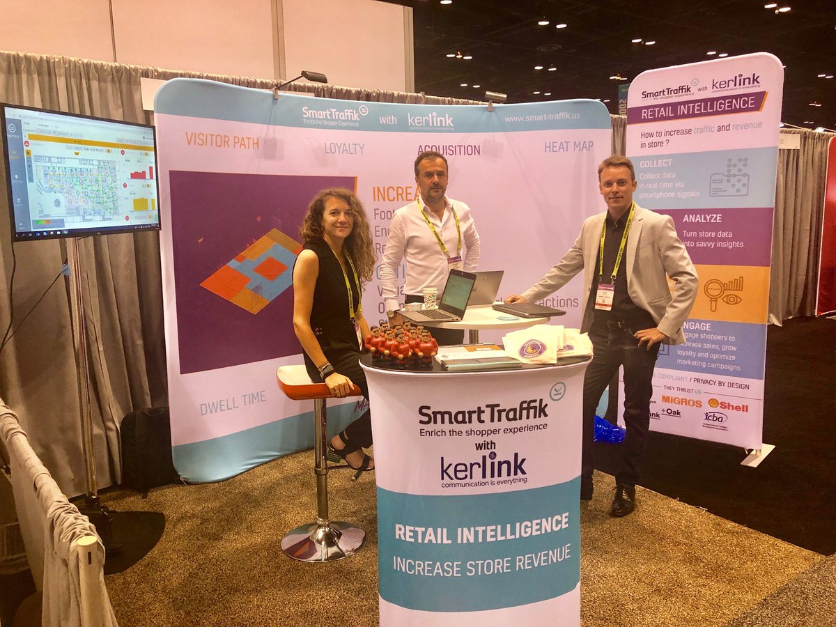 SmartTraffikUS's tweet image. The @SmartTraffikUS team is waiting for you at booth 2548 to discuss #RetailIntelligence #instoreanalytics and #phygital! 

#globalshop2019 #RetailX #Retailtech #Chicago #Chicagotech #customerexperience #shopperexperience #retail