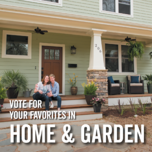 Three Days left to vote for Best of Chatham! Have you told us your favorite Home &amp; Garden resources?  We have categories for best landscaper, best garden supply, best interior decorator and more! It only takes a minute to tell us your best bets: surveymonkey.com/r/homegarden19