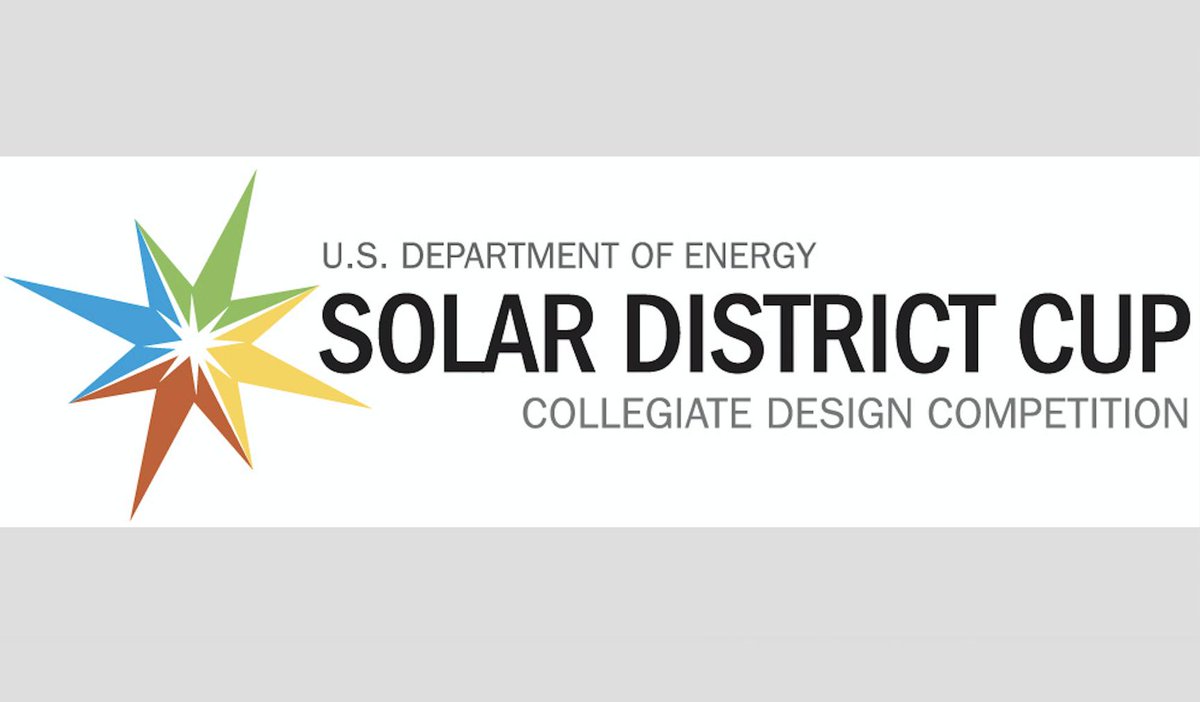 NREL's tweet image. We&apos;re proud to announce a new @energy competition, the #SolarDistrictCup, to challenge college students to reimagine how energy is generated, managed and used, inspiring new #SolarPower solutions for campuses or districts. Learn more and get involved at bit.ly/2EGhAnS