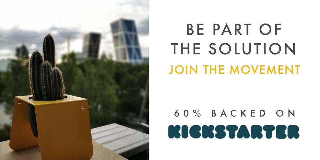 Join the movement! #Themagaruchallenge
60% sponsored on kickstarter
We are already more than 100 Backers!!

Be part of the solution 🌱 Back the earth 🌎
kickstarter.com/projects/magar…
#sustainabledesign #circulareconomy #carbonfootprint #madeinmadrid  #kickstarter #crowdfunding