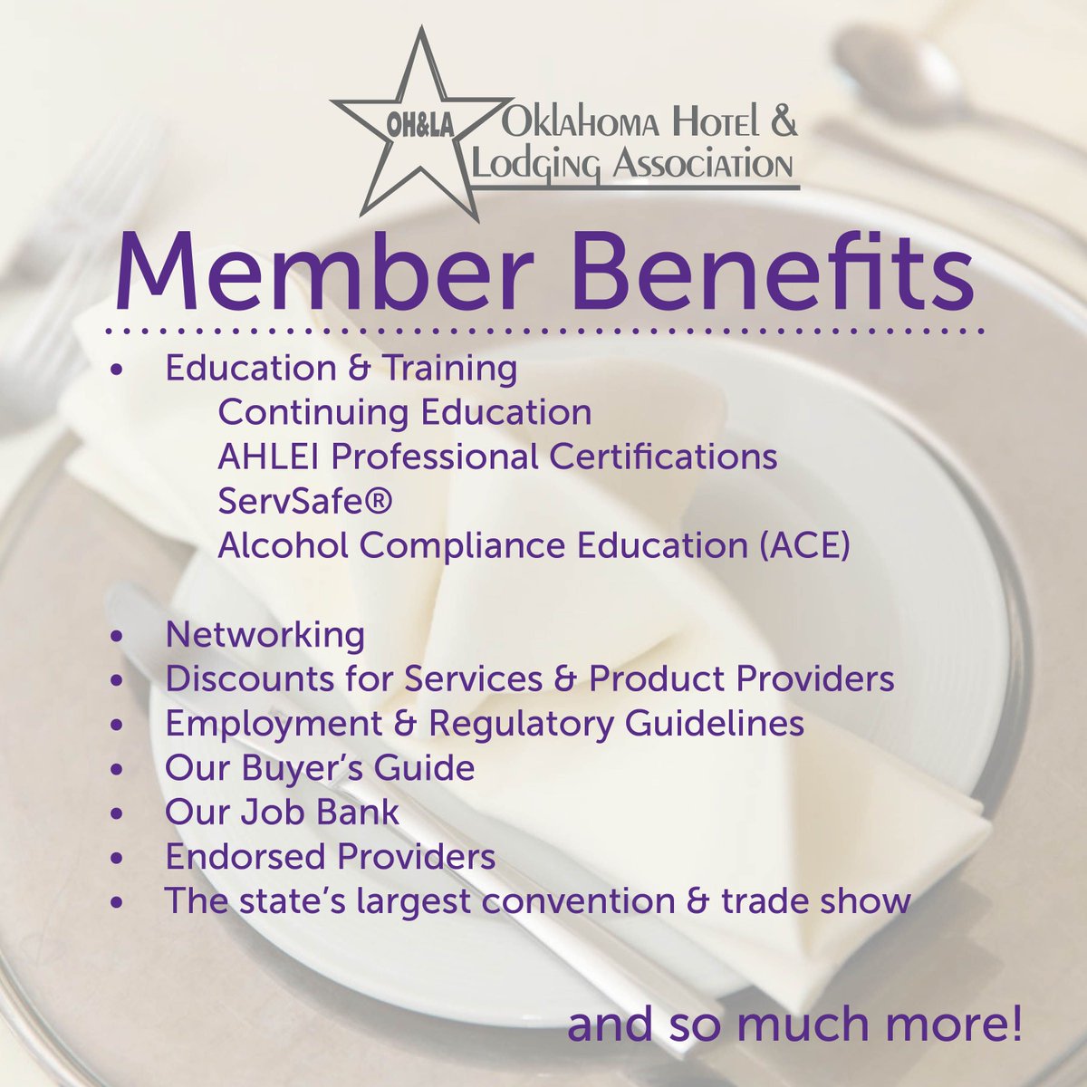 ohla6462's tweet photo. Your OH&amp;LA membership provides so many benefits! If you're learning about us for the 1st time, you're a new member, or you may not know all of the benefits you can utilize as a member, click here to see our full list: https://t.co/hqE77WtJvP https://t.co/bVlQgl7vey
