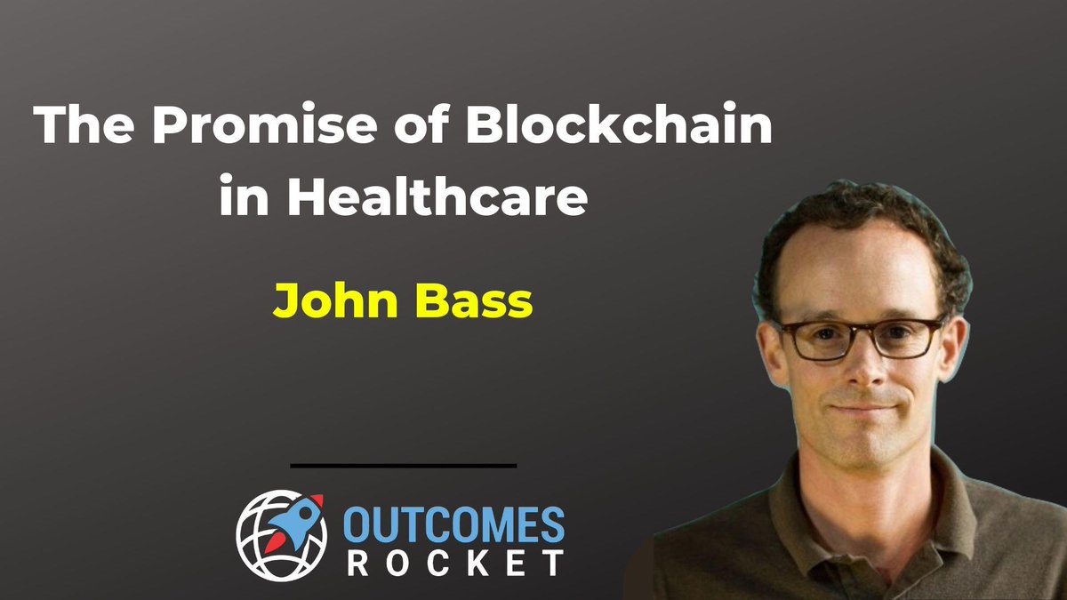 Still curious or need a new look at "The Promise of #Blockchain in #Healthcare"? <a href="/JohnGBass/">John Bass</a> takes it on in <a href="/OutcomesRocket/">Outcomes Rocket</a> podcast this week - bit.ly/2IKhaz6