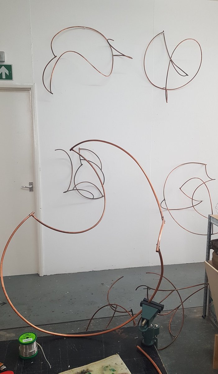 snstead's tweet image. Having fun in the studio getting work ready for [process] processexhibition.tumblr.com part of #OpenForArt @thejellyReading @OhosInfo