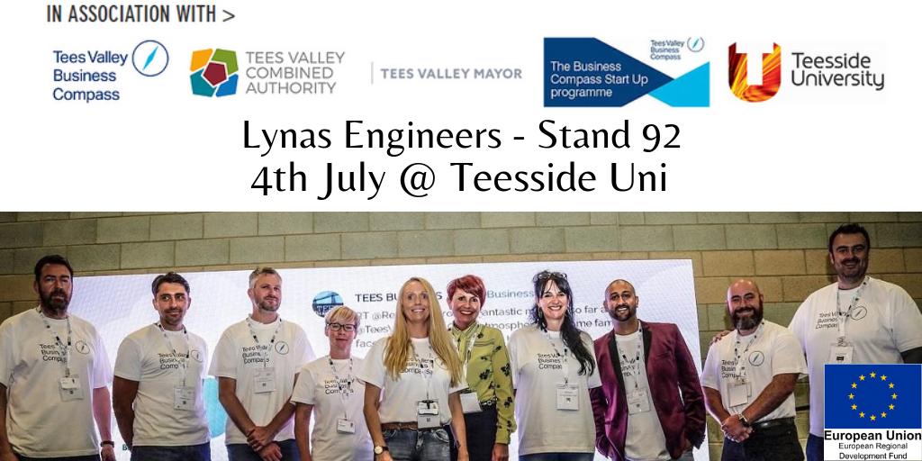 TeesVBSummit's tweet photo. We can't wait to see @lynasengineers at #teesvbsummit 2019 You can see them too at stand 92 on Thursday 4th July https://t.co/sPh7GqjRSF
