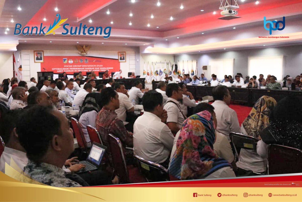 BankSulteng's tweet photo. Focus Group Discussion (FGD)
Optimalisasi penerimaan daerah dan manajemen aset daerah  Provinsi Sulawesi Tengah bersama jajaran Pemerintah Daerah se- Provinsi Sulawesi Tengah di ruang rapat Polibu, Rabu (26/6) https://t.co/rAJ29cmVo4