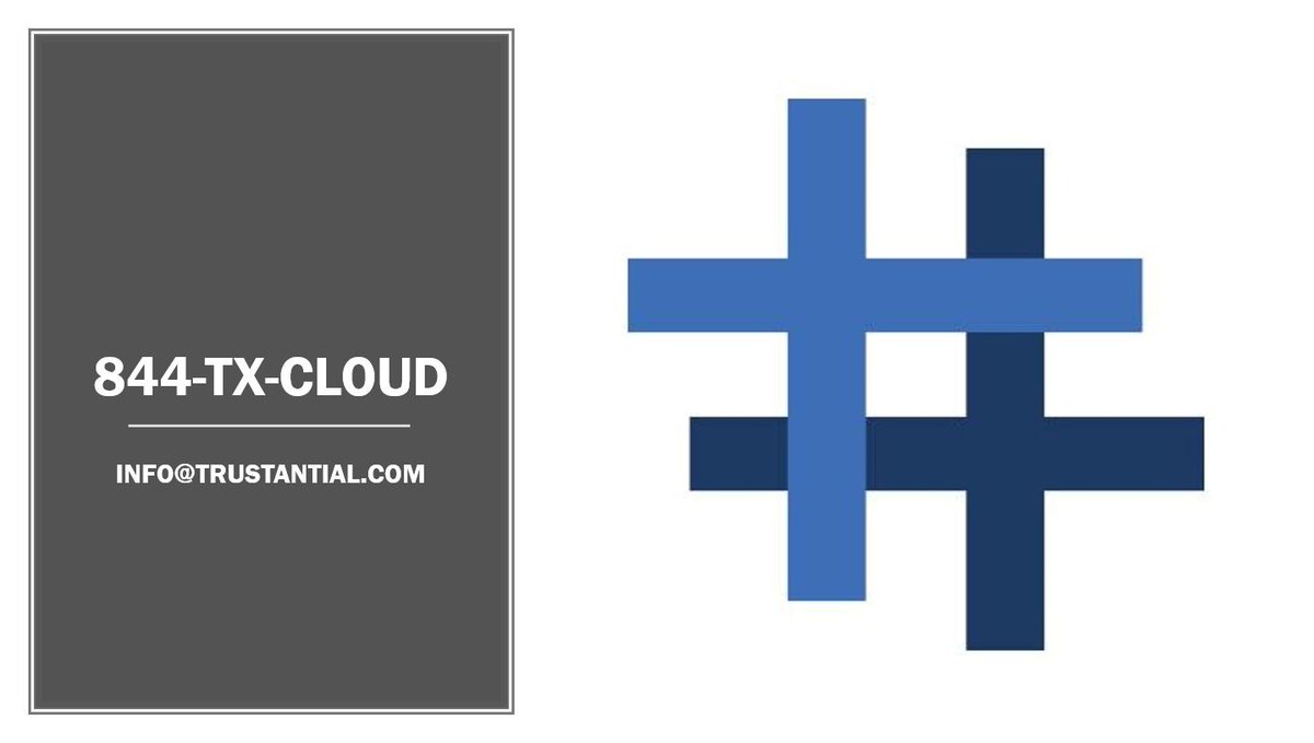 Looking for local support, training and advice on #CRM? Call 844-TXCLOUD or email info@trustantial.com today and start turning your relationships into revenue!