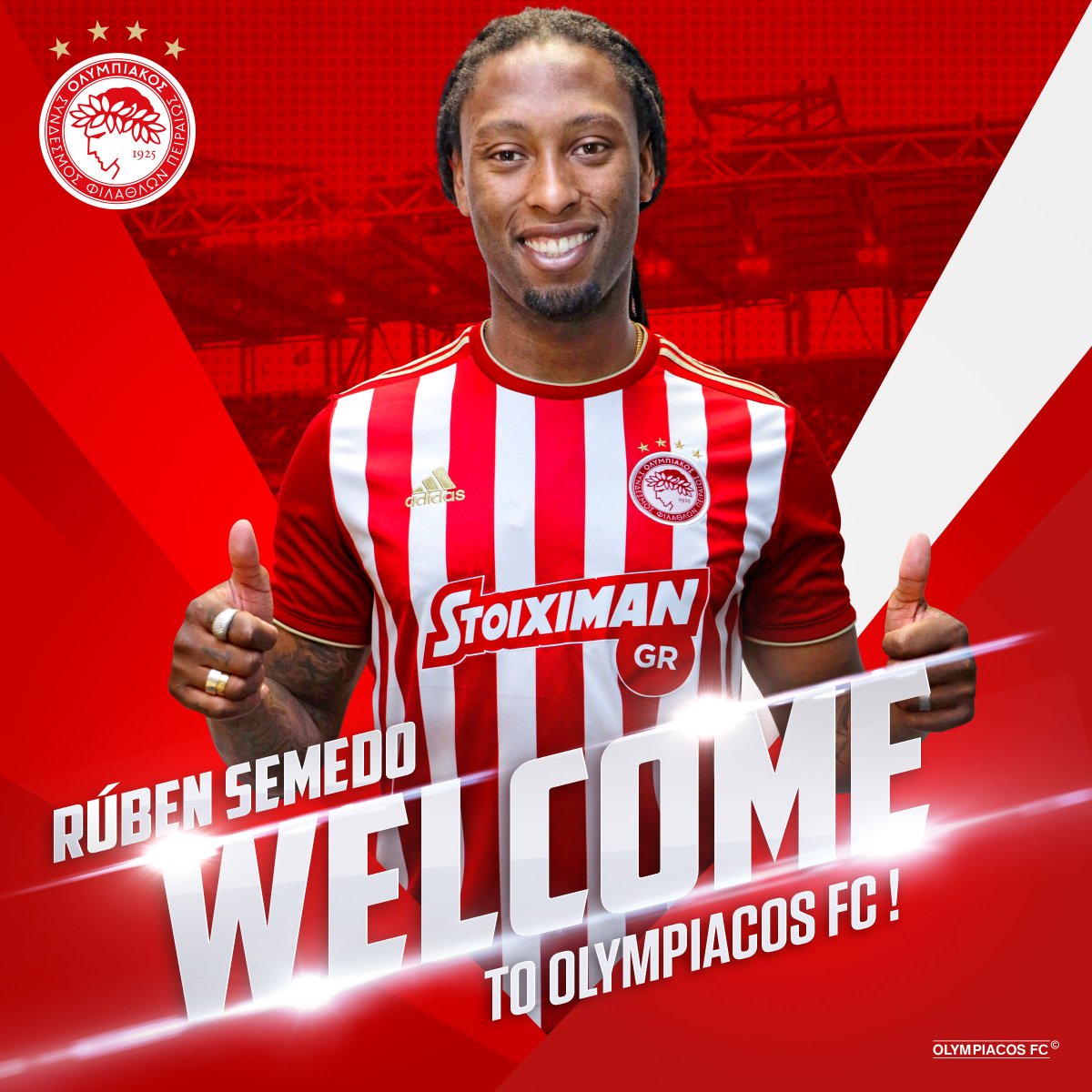 Olympiacos Fc 46 On Twitter Roympen Semedo Kalws Orises Ston Olympiako Ruben Semedo Welcome To Olympiacos Fc Olympiacos Welcome Rubensemedo Welcomeruben Https T Co Tjkce9hmaj