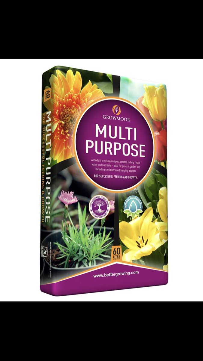 Sun is coming 

Who is spending their evenings and weekends out in the garden giving it a bit of a spruce up? 🌷🌺🌸

Try our Multi-Purpose Compost on your plants to give them a new lease of life! 

It is superb for fertilisation and water retention 💦💧

bettergrowing.com/Multi-Purpose.…