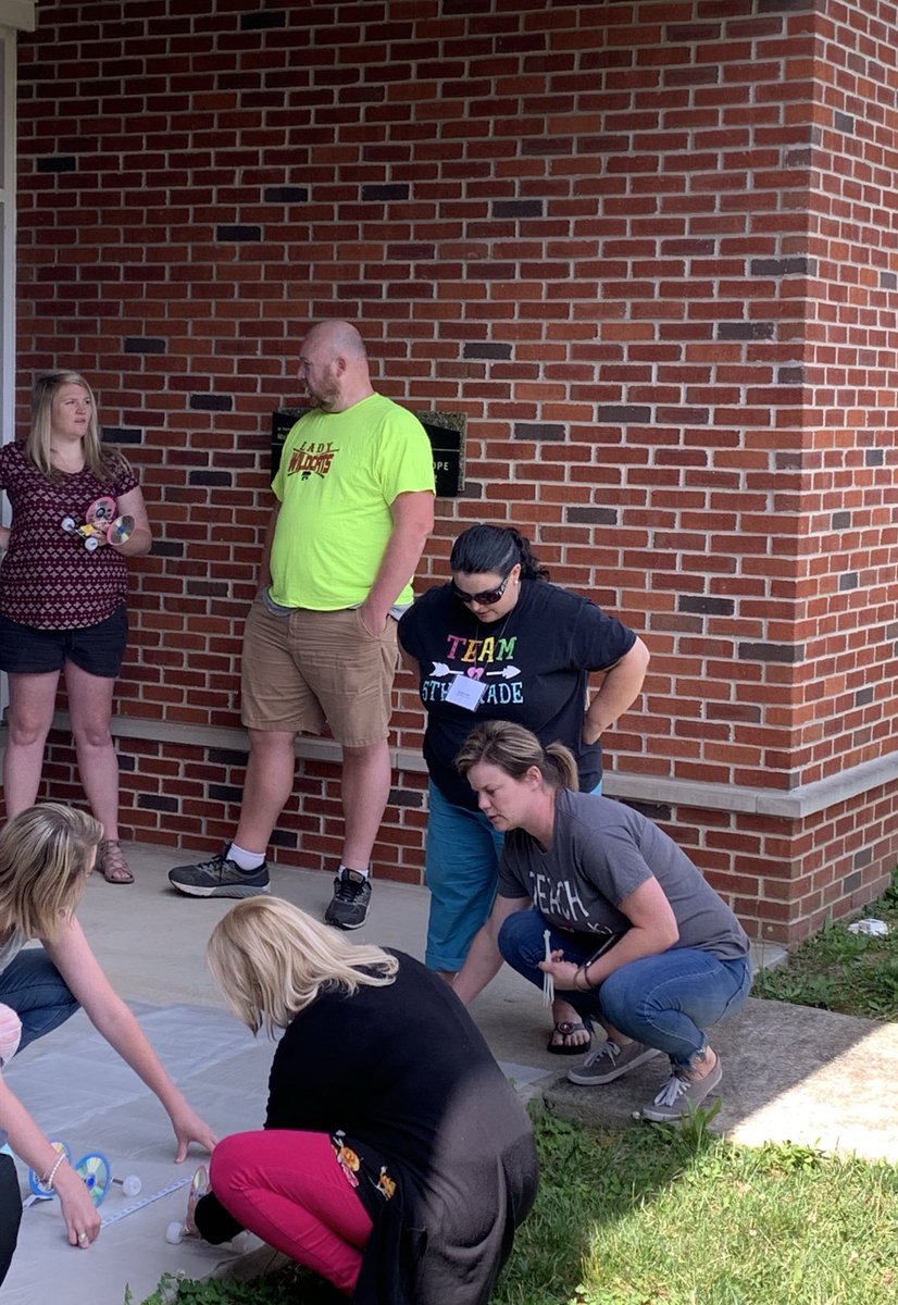 TNTechSTEM's tweet photo. Day 2 of our STEM in Motion-Middle School Teacher Workshop will focus on Pro-Bot Coding, Mouse Trap Cars & stopping distances on different surfaces and lesson development!🚗🚕
.
.
.
#OakleySTEMCenter
#STEMinMotion
#TNSTEM https://t.co/YuZj898OHX