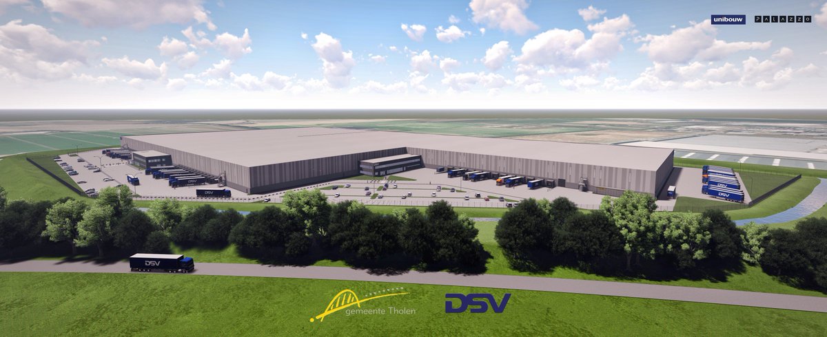 @DSV_AS ondertekende maandag een contract met de gemeente #Tholen. Op het #kavel gaat <a href="/Unibouw/">Unibouw</a> een #megadistributiecentrum van maar liefst 90.000 m² #realiseren.

#Unibouw #OndernemendBouwen #DSV #Tholen #MegaDistributiecentrum