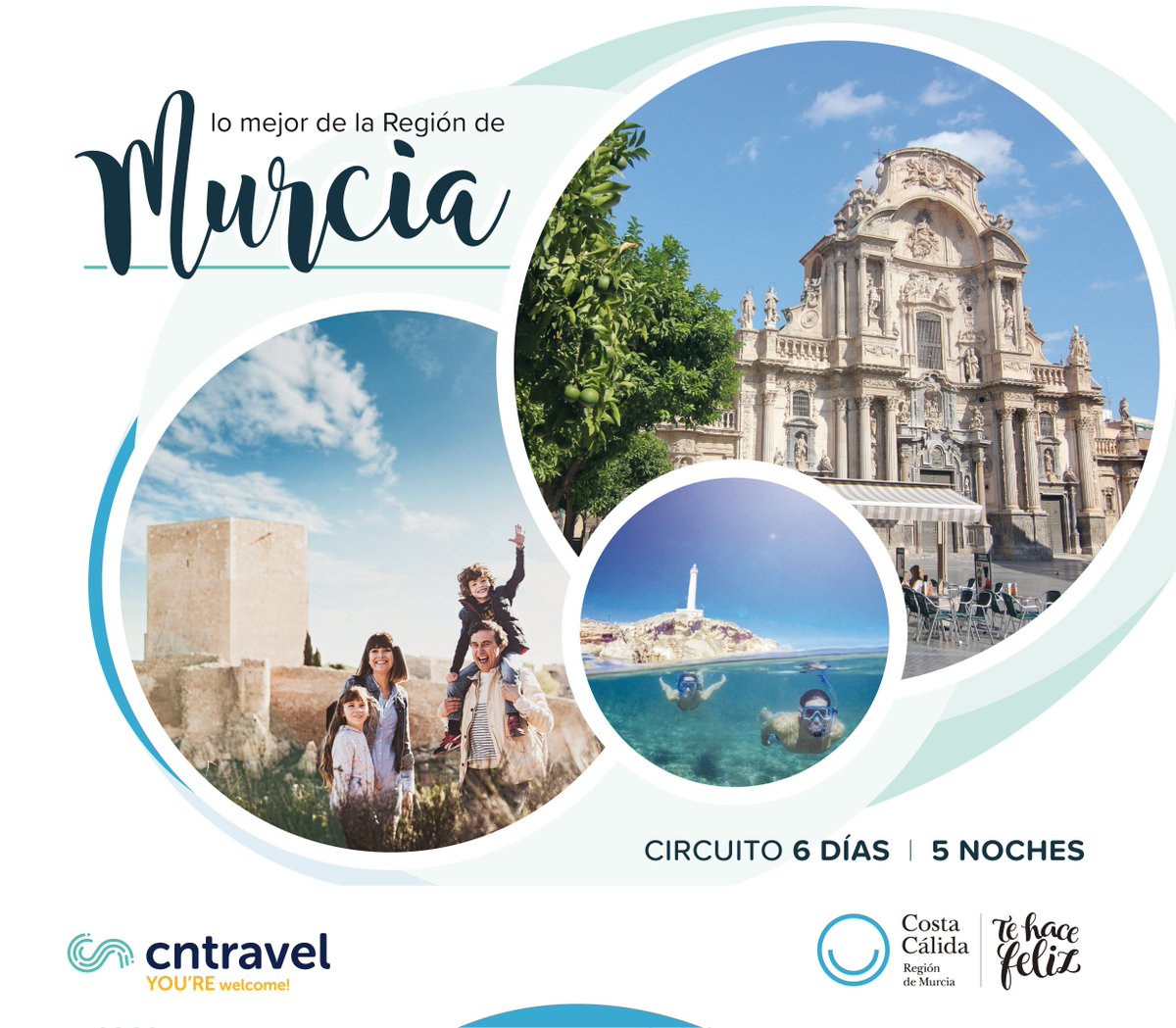 ☺️ COSTA CÁLIDA ☺️
¿Cómo te planteas las próximas vacaciones?
Nosotros tenemos la solución: ser feliz en la Costa Cálida, Región de Murcia. 
🧒 Solo
👨‍👩‍👧‍👦 En familia
🚌 En un grupo o circuito
#viájate #costacálida #tehacefeliz #quenotelocuenten @TurismoRMurcia