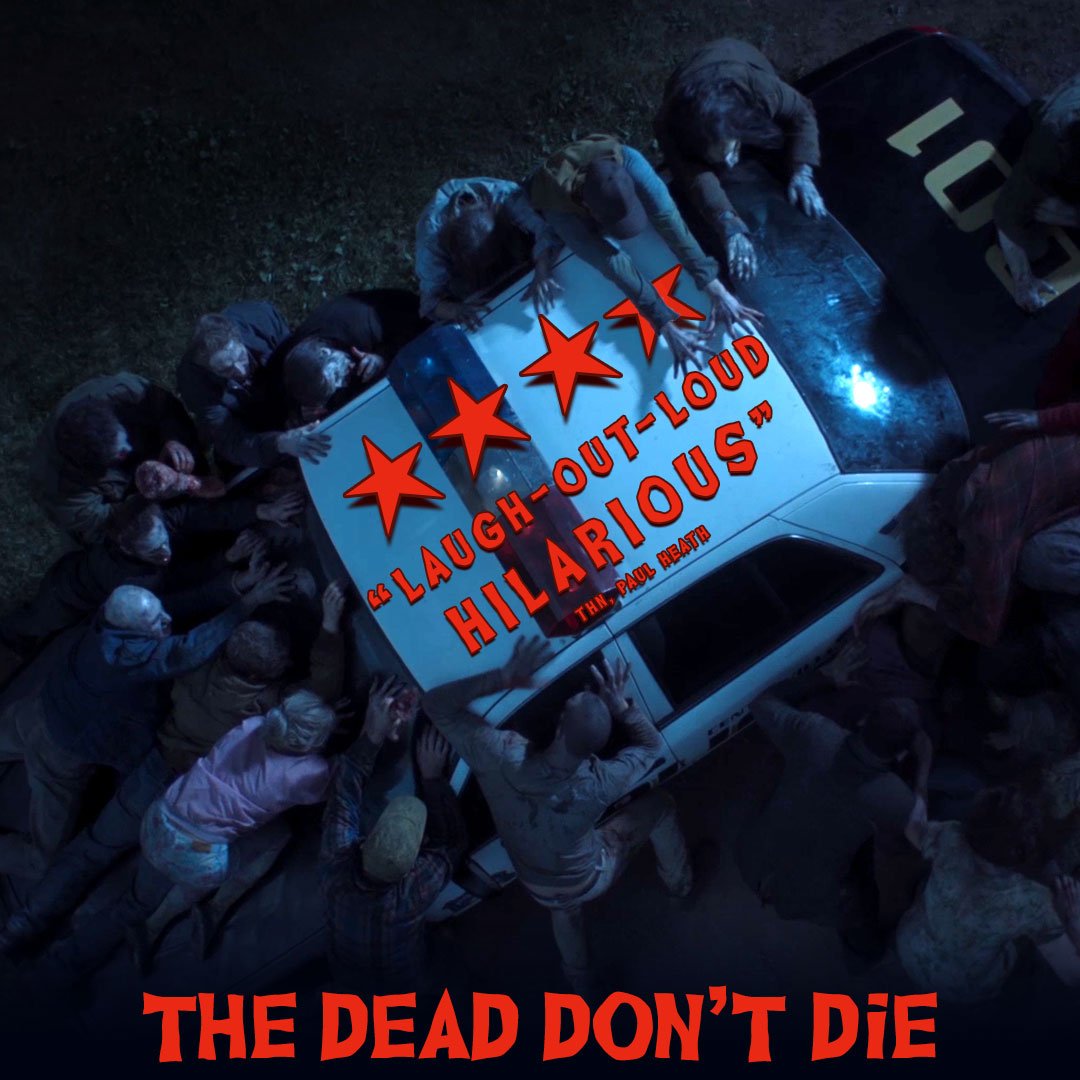 It's the zombie comedy critics are calling "hilarious".
From acclaimed director Jim Jarmusch. #TheDeadDontDie in cinemas July 12.