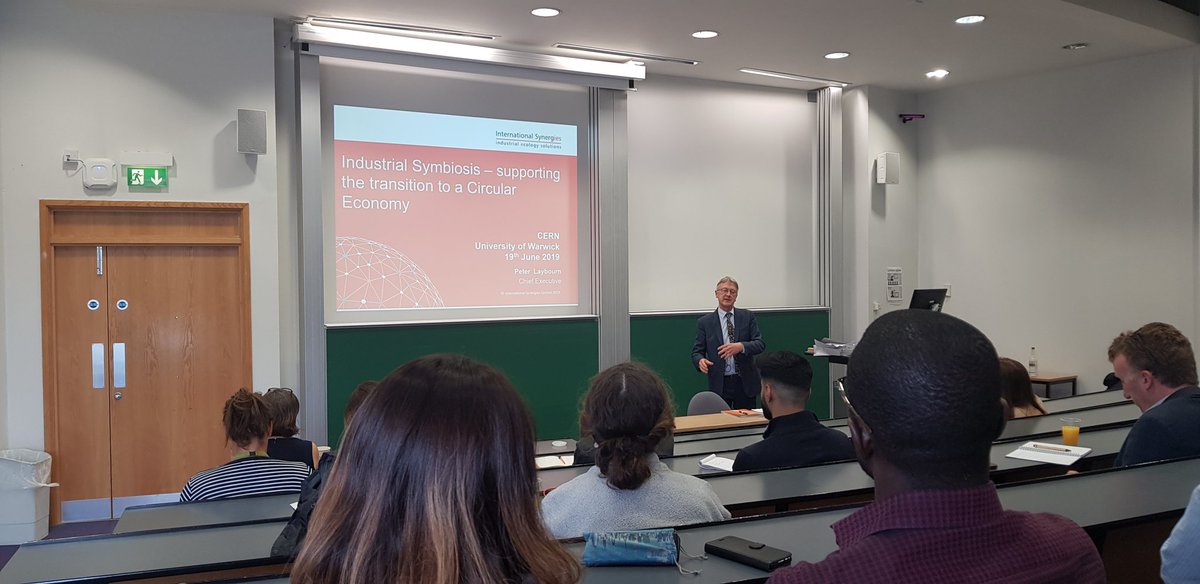 marymasood's tweet photo. @peter_laybourn talking about industrial symbiosis at CERN event. https://t.co/akGgFIPIFJ