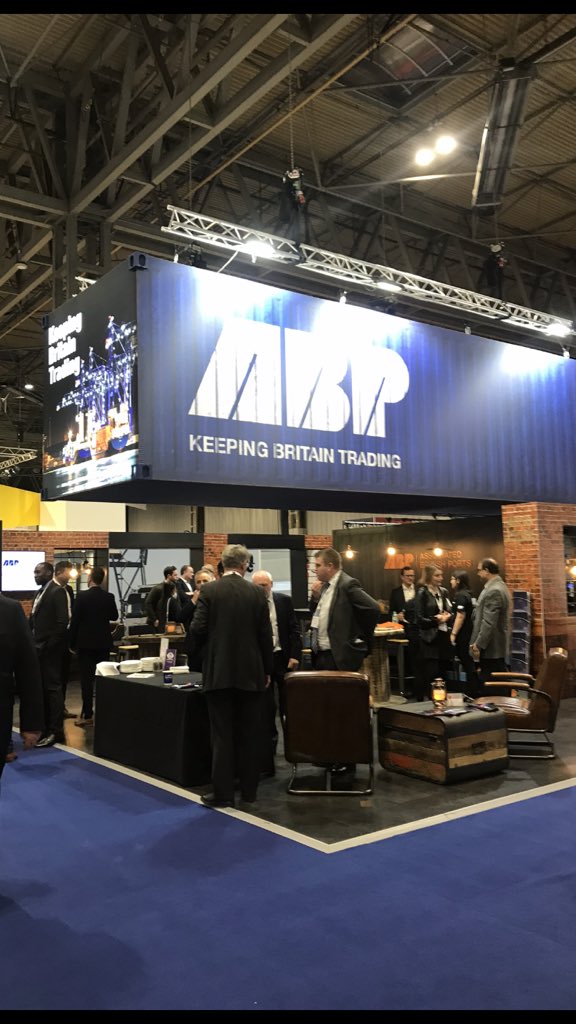 ABP's stand looks great! 
South Humber is home to a UK-leading #logistics cluster, benefiting from a strategic location and direct access to the country's busiest port complex. 
#Immingham #southhumber #Grimsby #inwardinvestment
@SouthHumber @InvestNEL @ABPHumber @abports21