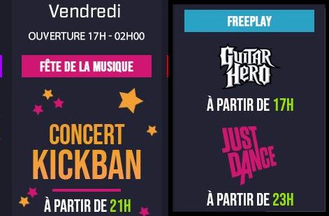Pour la fête de la musique on jouera au <a href="/meltdownparis/">Meltdown Paris</a> ! 🤓
Attendez-vous aussi à une vidéo bonus pour l'occasion, sur notre chaîne Youtube. 😮