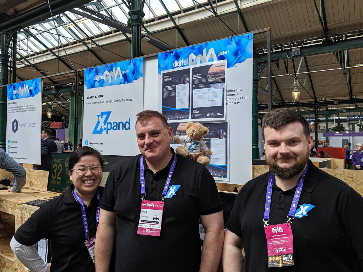 Great to catch up with a few of the <a href="/UlsterBankNI/">Ulster Bank</a> Entrepreneurs <a href="/DigitalDNAHQ/">Digital DNA Belfast</a> today! Good luck to those of you who are pitching too 🤞🏼we've every faith in you! #PowerUp #DDNA2019