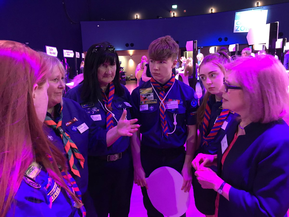 ballybscouts's tweet photo. #YouthWorkChangesLives NYCI Youth Xpo 2019 #ScoutingIreland https://t.co/OANlTNsLIB