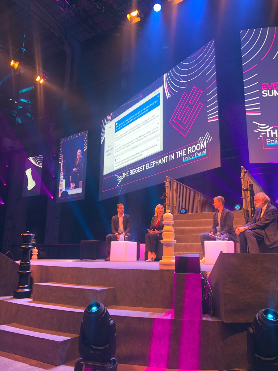 At #EH19 - how are regulators enabling new decentralized applications for P2P energy production and consumption!? #blockchain #berlinblockchain