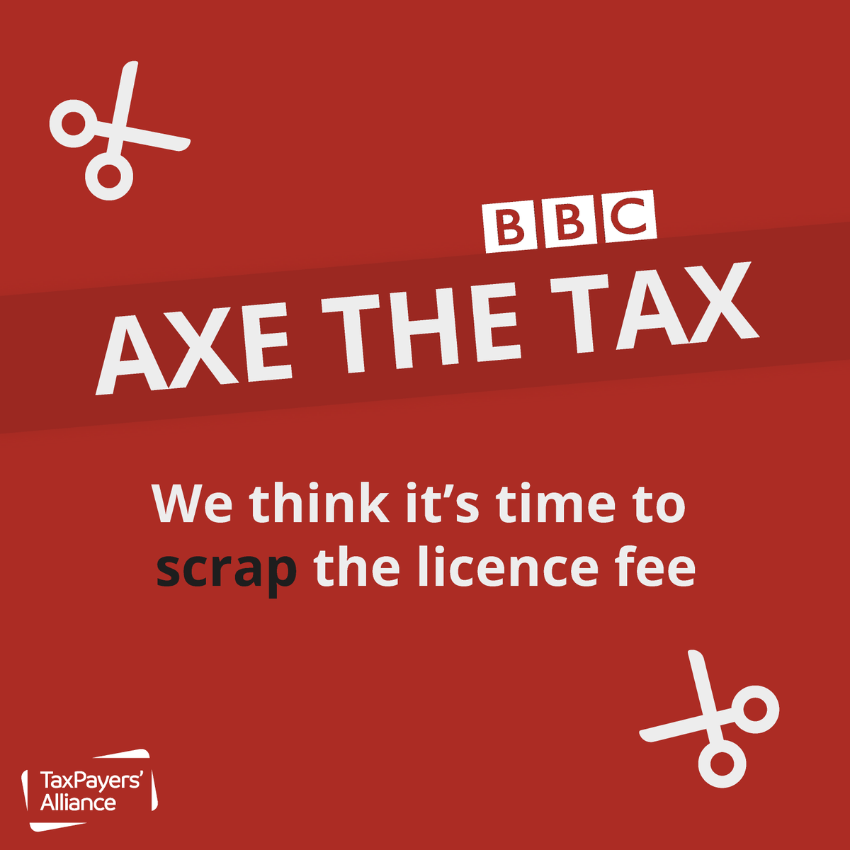 RT if you think it's time to scrap the BBC licence fee #AxeTheTax