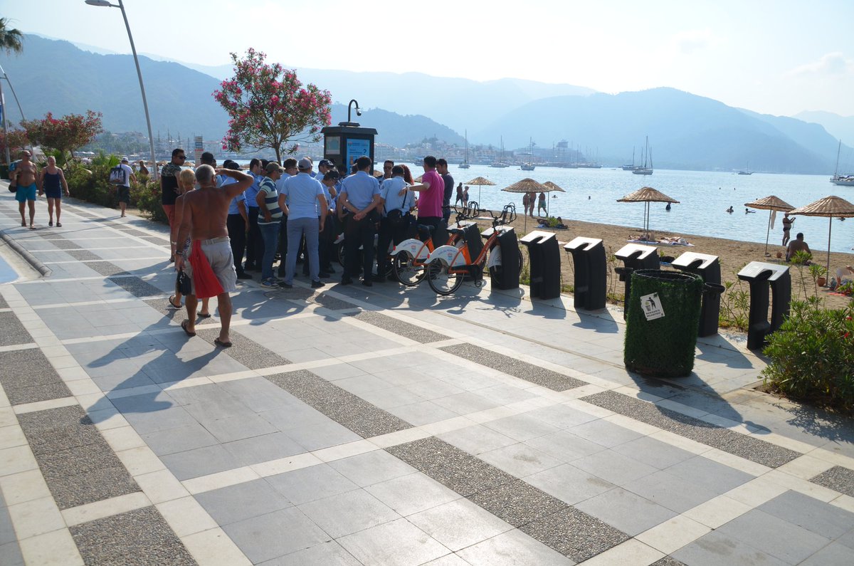 marmarisbeltr's tweet photo. ZABITALARA "MARVELOS" EĞİTİMİ VERİLDİ
Altyapı çalışmaları tamamlanan ve 20 Haziran Perşembe günü #Marmaris yaşayanlarının hizmetine açılacak olan #Marvelos akıllı #bisiklet sistemi hakkında Zabıta çalışanlarına eğitim verildi.
https://t.co/0Al9vKQ4ZX
@marmarisbeltr https://t.co/MGTpsiGnqv